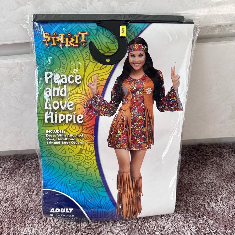 Spirit Vibrant Floral Hippie Outfit